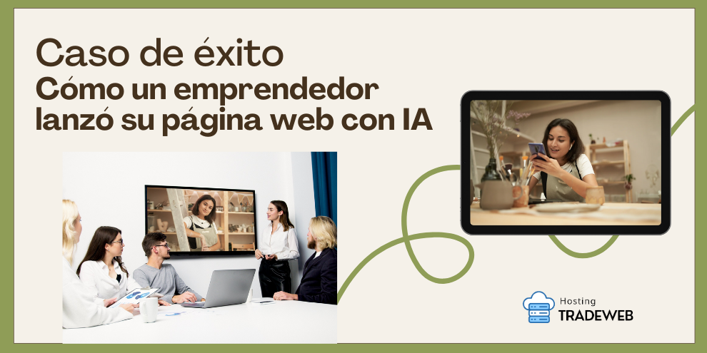 Crear Página Web Gratis con Inteligencia Artificial (IA) Hosting TradeWeb